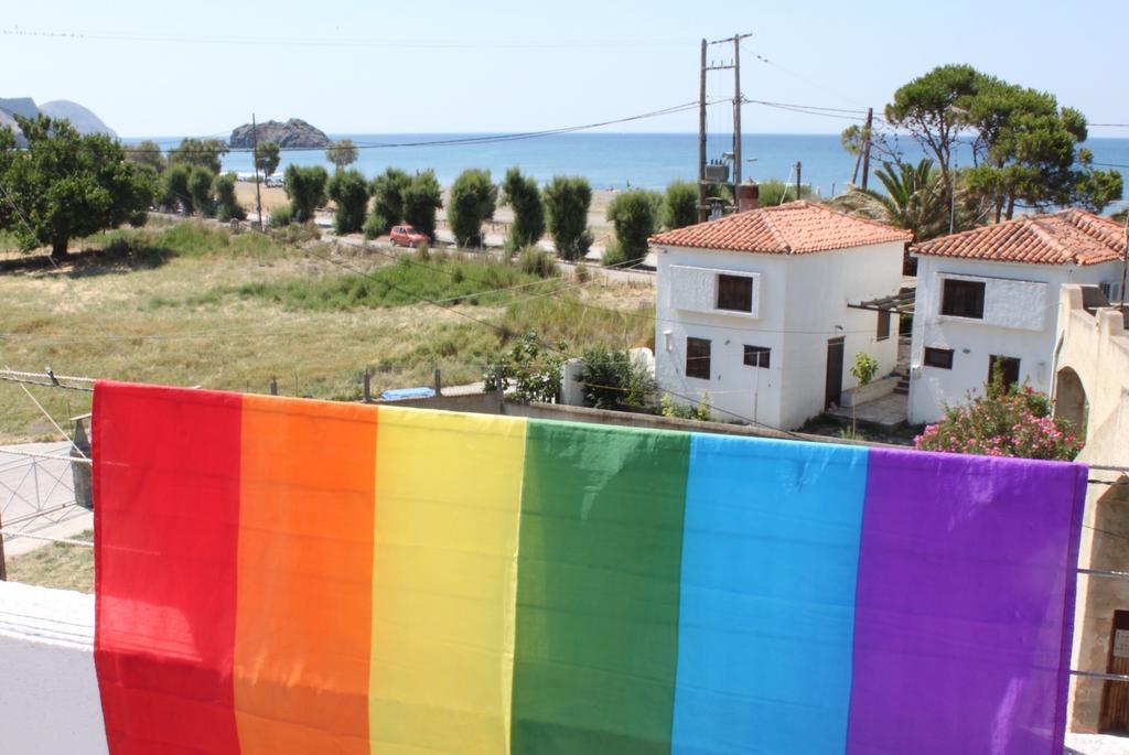 Appartamento Aumkara Skála Eresoú Esterno foto